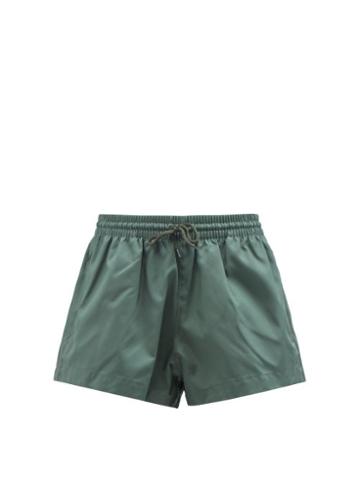 Wardrobe.nyc Wardrobe. Nyc - Drawstring Technical-shell Shorts - Womens - Green