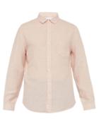 Matchesfashion.com Onia - Abe Linen Shirt - Mens - Light Pink