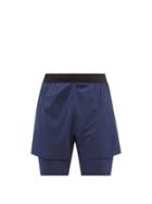 Mens Activewear Soar - Dual 2.0 Running Shorts - Mens - Navy