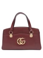 Matchesfashion.com Gucci - Arli Leather Bag - Womens - Burgundy