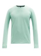Matchesfashion.com Soar - Tech-t 1.5 Mesh-jersey Long-sleeved T-shirt - Mens - Green