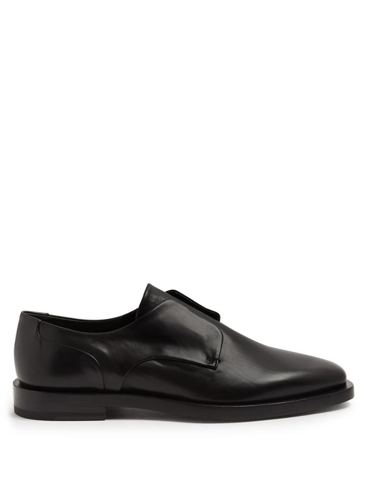 Jil Sander Junior Slip-on Leather Derby Shoes