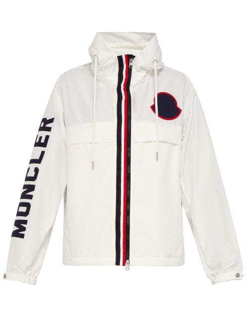 Matchesfashion.com Moncler - Montreal Technical Hooded Jacket - Mens - White