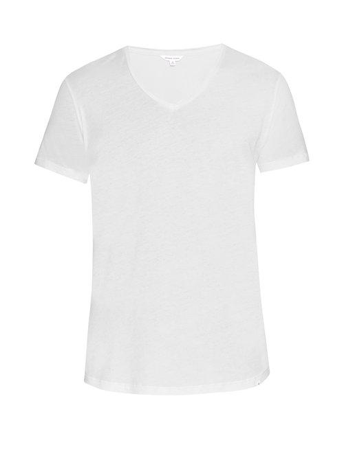 Matchesfashion.com Orlebar Brown - Ob V Cotton Jersey T Shirt - Mens - White