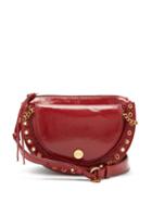 Matchesfashion.com See By Chlo - Kriss Patent Leather Cross Body Bag - Womens - Red