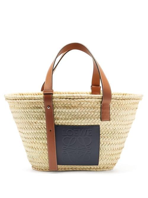 Matchesfashion.com Loewe Paula's Ibiza - Anagram-logo Basket Bag - Mens - Beige