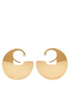 Matchesfashion.com Colville - Crystal Embellished Circle Earrings - Womens - Gold