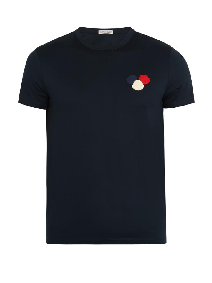 Moncler Crew-neck Cotton T-shirt