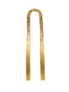 Matchesfashion.com Givenchy - Chain Fringe Scarf Necklace - Womens - Gold
