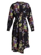 Isabel Marant Iam Floral-print Silk Dress