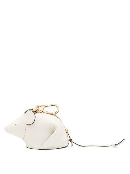 Matchesfashion.com Loewe - Mouse Coin Purse - Womens - White
