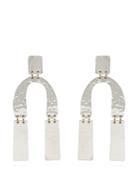 Proenza Schouler Abstract-shaped Hammered Drop Earrings
