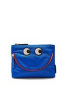 Anya Hindmarch Happy Eyes Smiley Nylon Pouch