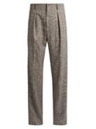 Isabel Marant Kelan Prince Of Wales-checked Trousers