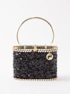 Rosantica - Holli Ballerina Sequin-embellished Handbag - Womens - Black