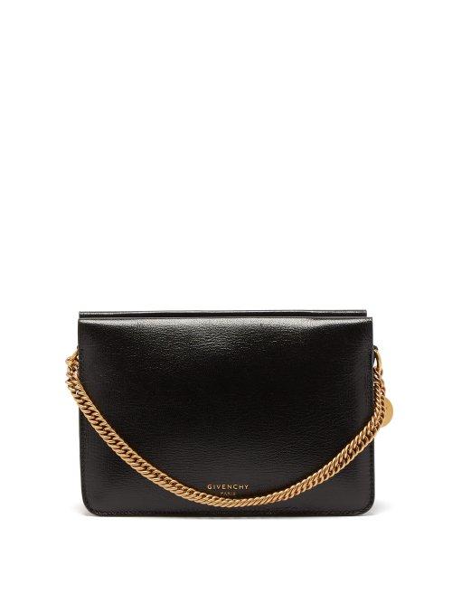 Matchesfashion.com Givenchy - Cross3 Leather Cross Body Bag - Womens - Black