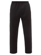 Lady White Co. - Elasticated-waist Cotton-fleece Track Pants - Mens - Black