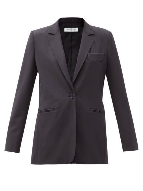 Matchesfashion.com Max Mara - Accorta Jacket - Womens - Navy