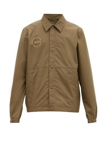 Matchesfashion.com Helmut Lang - X Parley For The Oceans Recycled Coach Jacket - Mens - Khaki