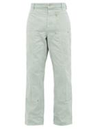 Matchesfashion.com Jacquemus - Le De Nmes Soleil Straight-leg Jeans - Mens - Green