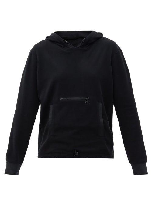 Matchesfashion.com Bogner Fire+ice - Zada Technical Fleece Hooded Sweatshirt - Womens - Black