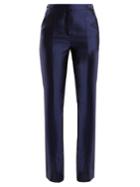 Gabriela Hearst Morrison Slit-cuff Silk-blend Trousers