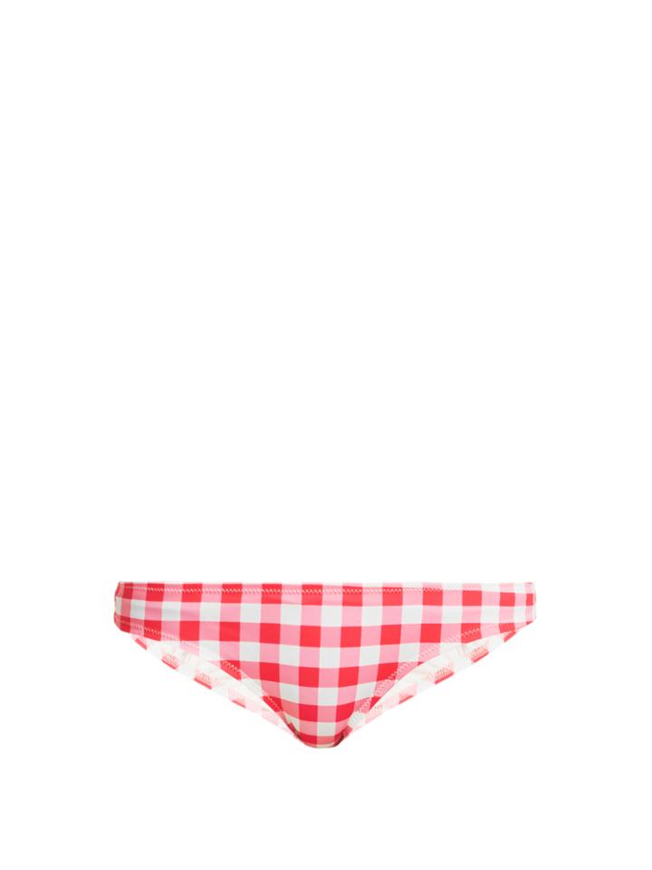 Solid & Striped The Elle Gingham Bikini Briefs