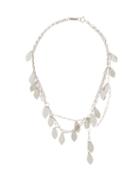 Matchesfashion.com Isabel Marant - So Long Joao Leaf Metal Necklace - Womens - Silver