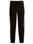 Matchesfashion.com Vetements - Tape Trimmed Jersey Track Pants - Womens - Black