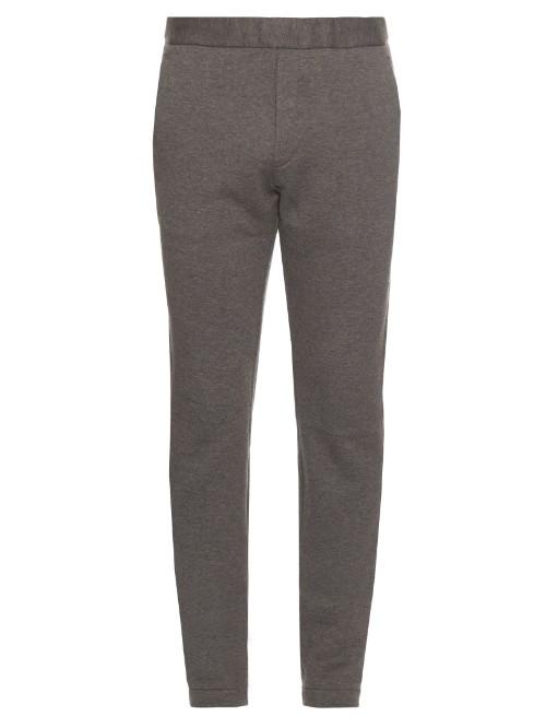 Bottega Veneta Cotton And Wool-blend Track Pants