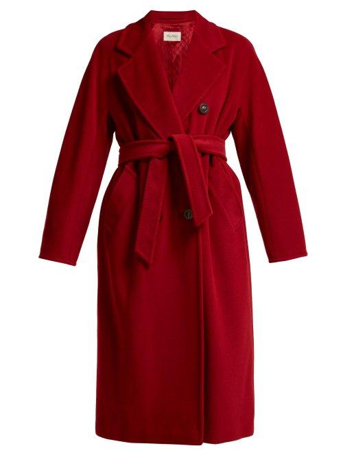Matchesfashion.com Max Mara - Madame Coat - Womens - Red