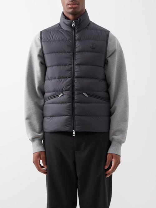 Moncler - Treompan Quilted Down Gilet - Mens - Black
