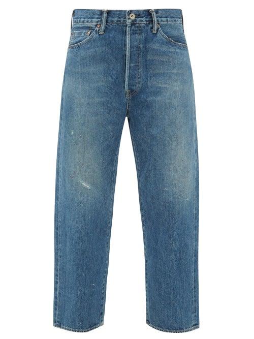 Matchesfashion.com Chimala - Distressed Wide Leg Jeans - Womens - Denim