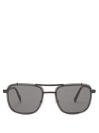Prada Eyewear Square-frame Aviator Sunglasses