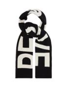 Matchesfashion.com Paul Smith - Peace And Love Jacquard Wool Scarf - Mens - Black