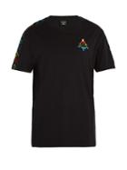 Marcelo Burlon Kappa-tape Cotton-blend T-shirt