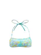 Matchesfashion.com Emilio Pucci - Abstract-print Bikini Top - Womens - Blue Print