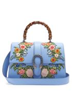 Gucci Dionysus Large Floral-embroidered Leather Tote