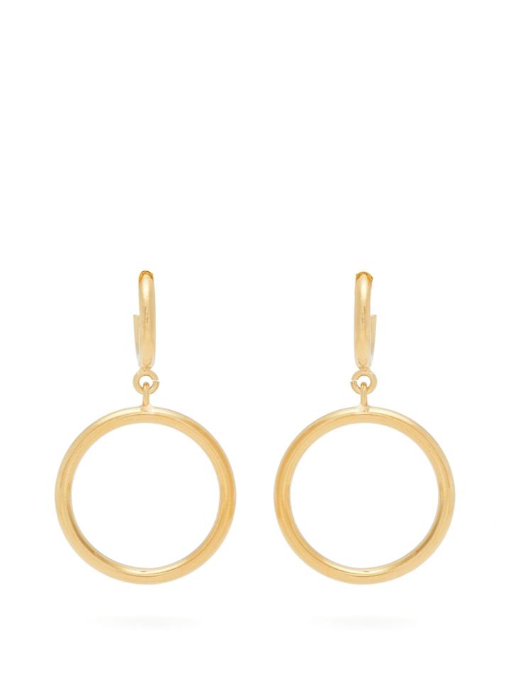 Isabel Marant Jeannot Hoop Drop Earrings