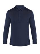 Orlebar Brown Sebastian Merino Wool Long-sleeved Polo Shirt
