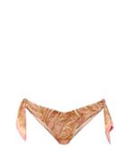 Matchesfashion.com Zimmermann - Brighton Paisley-print Bikini Briefs - Womens - Orange Print