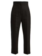 Matchesfashion.com Jacquemus - Cario High Rise Woven Trousers - Womens - Black