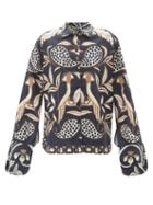 Johanna Ortiz - Far From Any Road Printed Organic-linen Shirt - Womens - Black Multi