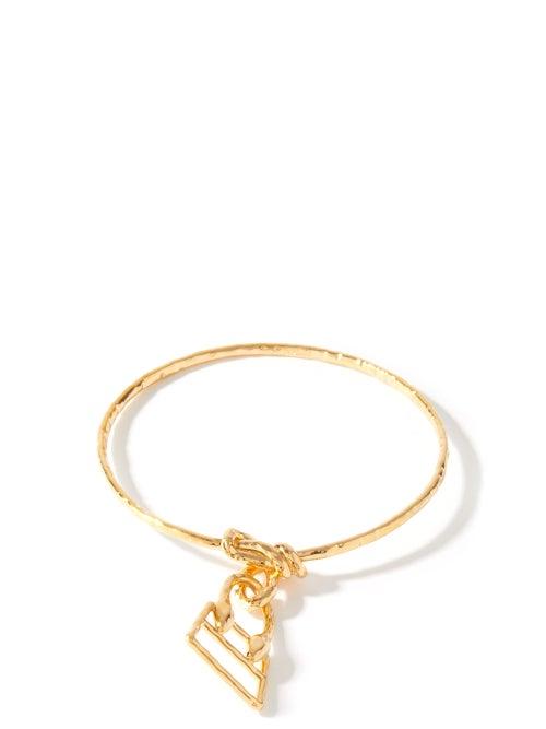 Ladies Jewellery Jacquemus - Chiquito Metal Bracelet - Womens - Gold