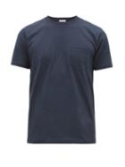 Matchesfashion.com Sunspel - Riviera Cotton Jersey T Shirt - Mens - Navy