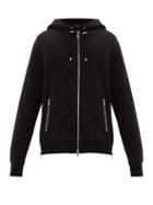 Matchesfashion.com Balmain - Eagle Logo Print Zip Through Cotton Track Jacket - Mens - Multi