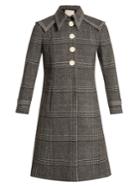 Marco De Vincenzo Checked Wool Coat