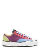 Matchesfashion.com Mihara Yasuhiro - Peterson Irregular-sole Cotton-canvas Trainers - Mens - Multi