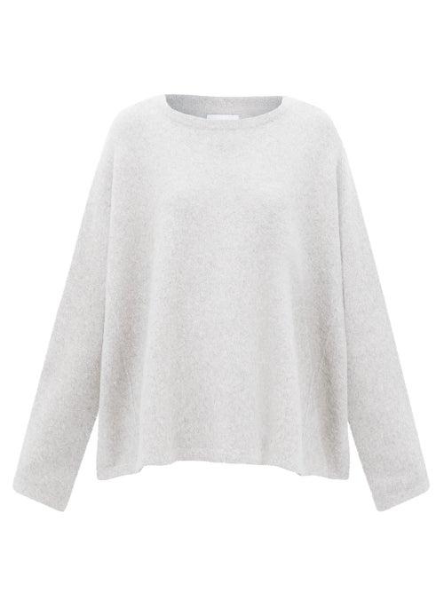 Lauren Manoogian - Baby Alpaca-blend Sweater - Womens - Light Grey
