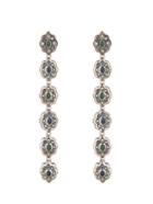 Gucci Crystal And Palladium-plated Earrings